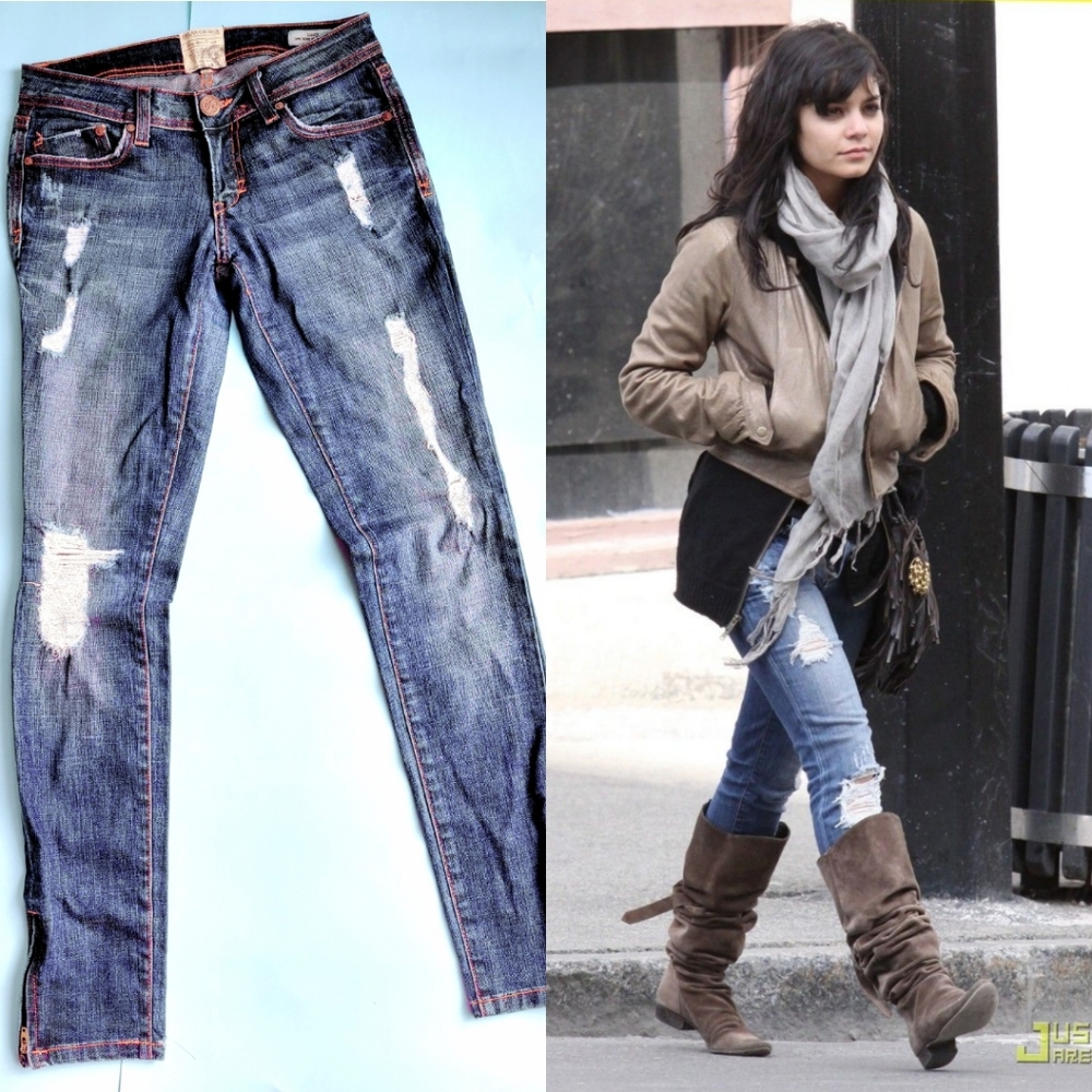 Dylan George Lucy Low Rise Skinny Jean Czar Wash